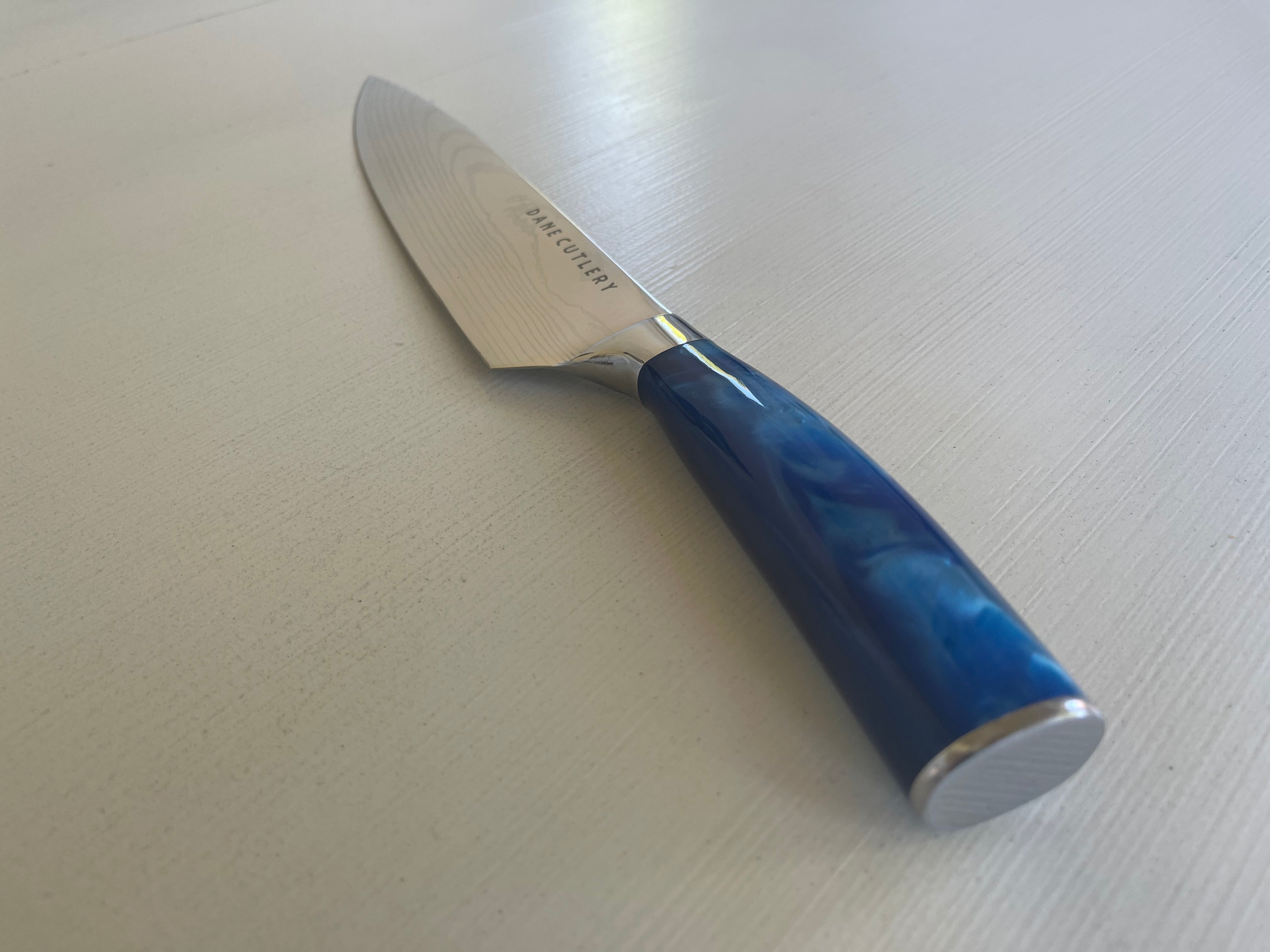 Blue Marble Chef Knife