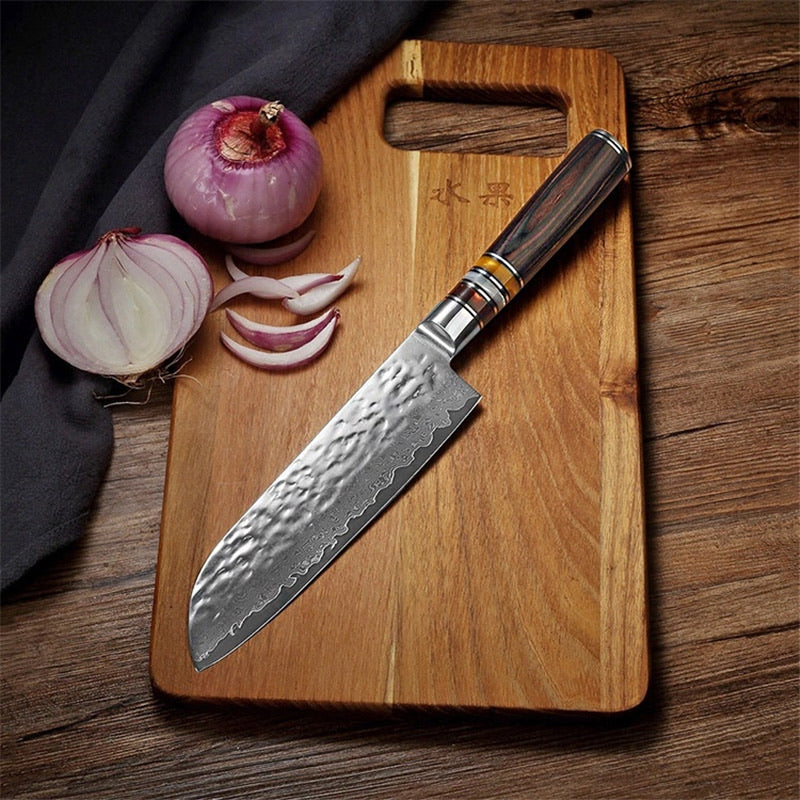 Damascus Santoku Knife